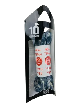 10 Seconds ® Athletic Printed Laces | Grey/Cool Grey/Green Camo