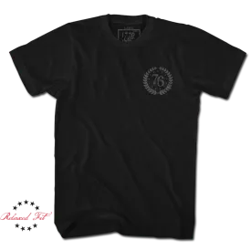 76 Crest Basic Tee - Blacked Out (LIMITED) - Women's Relaxed Fit