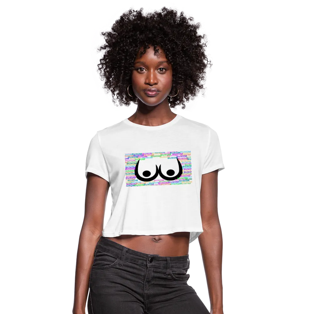 Buxom Women's Cropped T-Shirt - Ships from The US