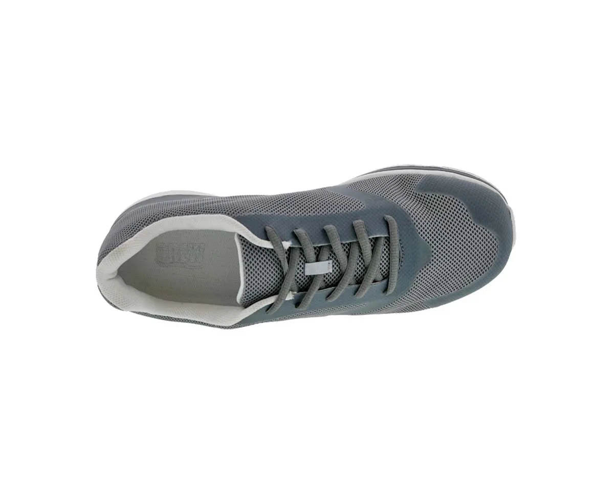 Drew Stable Men Sneaker In Grey Mesh