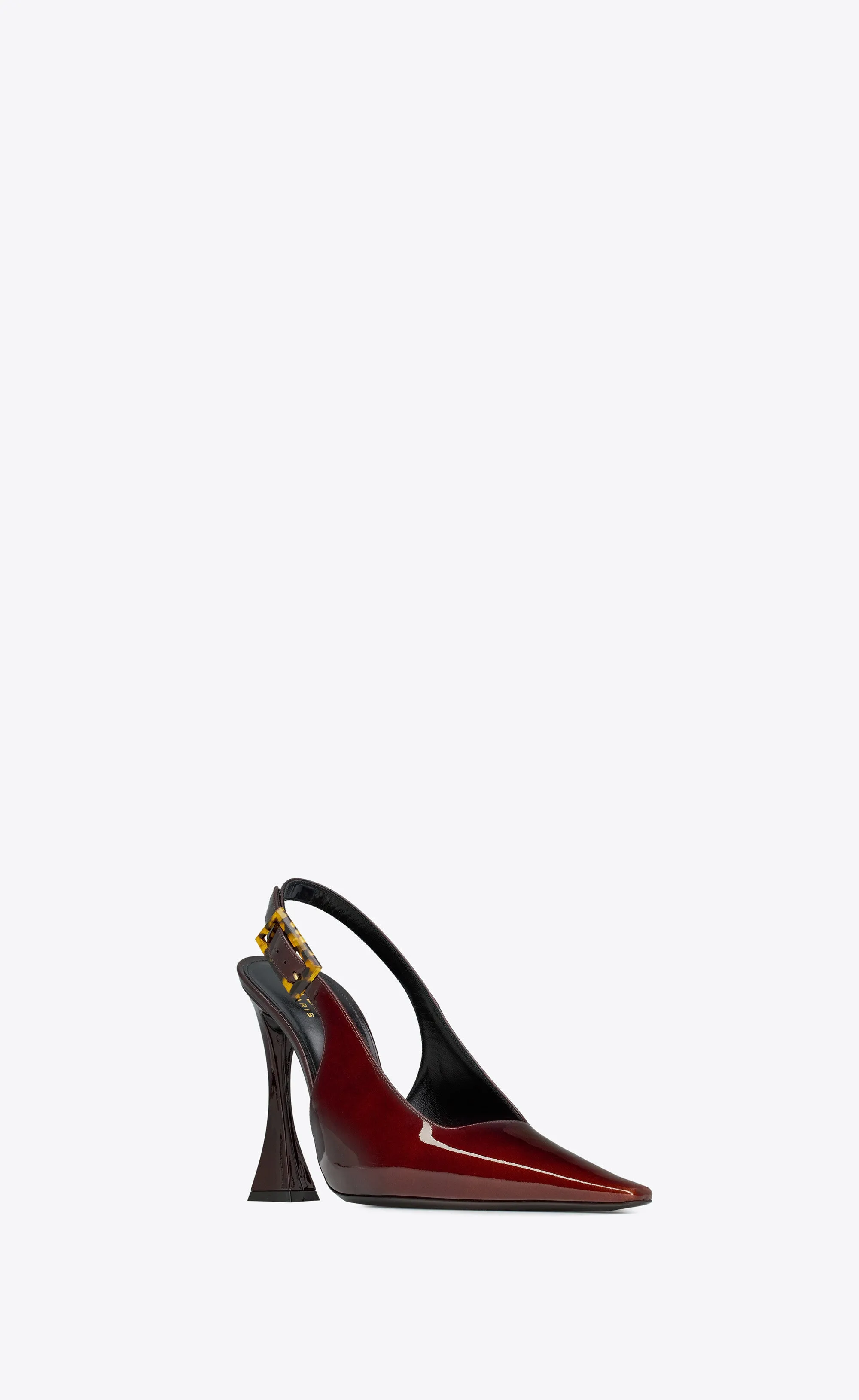 Dune Slingback Pumps In Patent Leather