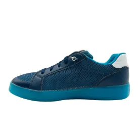 Geox J. Kommodor Low-Top Sneakers Fabric Blue Colour For Men