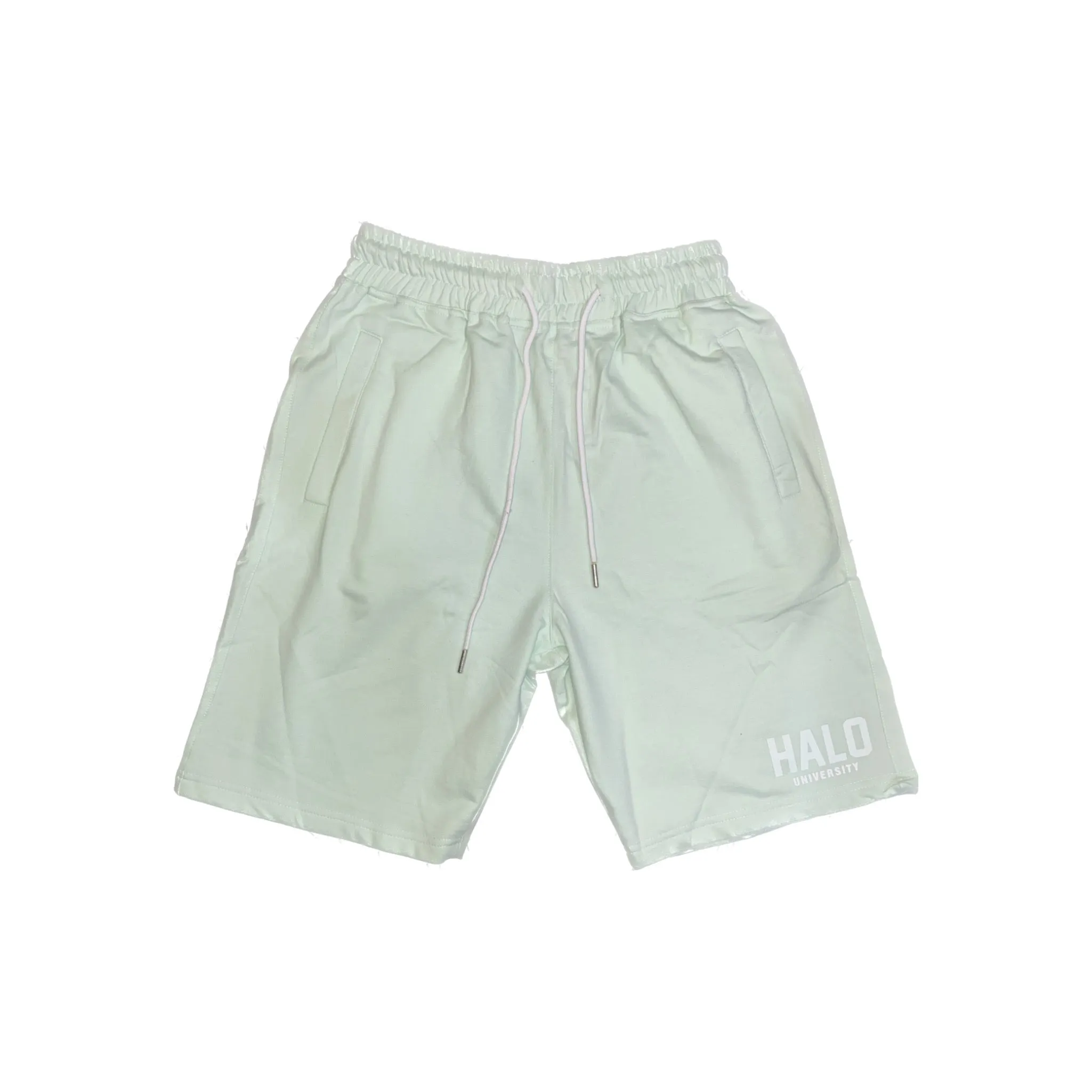 Halo Effect University Sweat Shorts - Mint (Men)