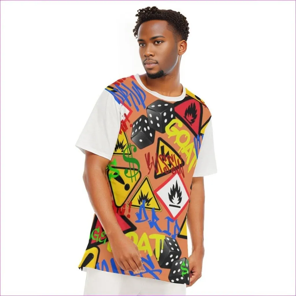 Hazard Men's O-Neck T-Shirt | 100% Cotton