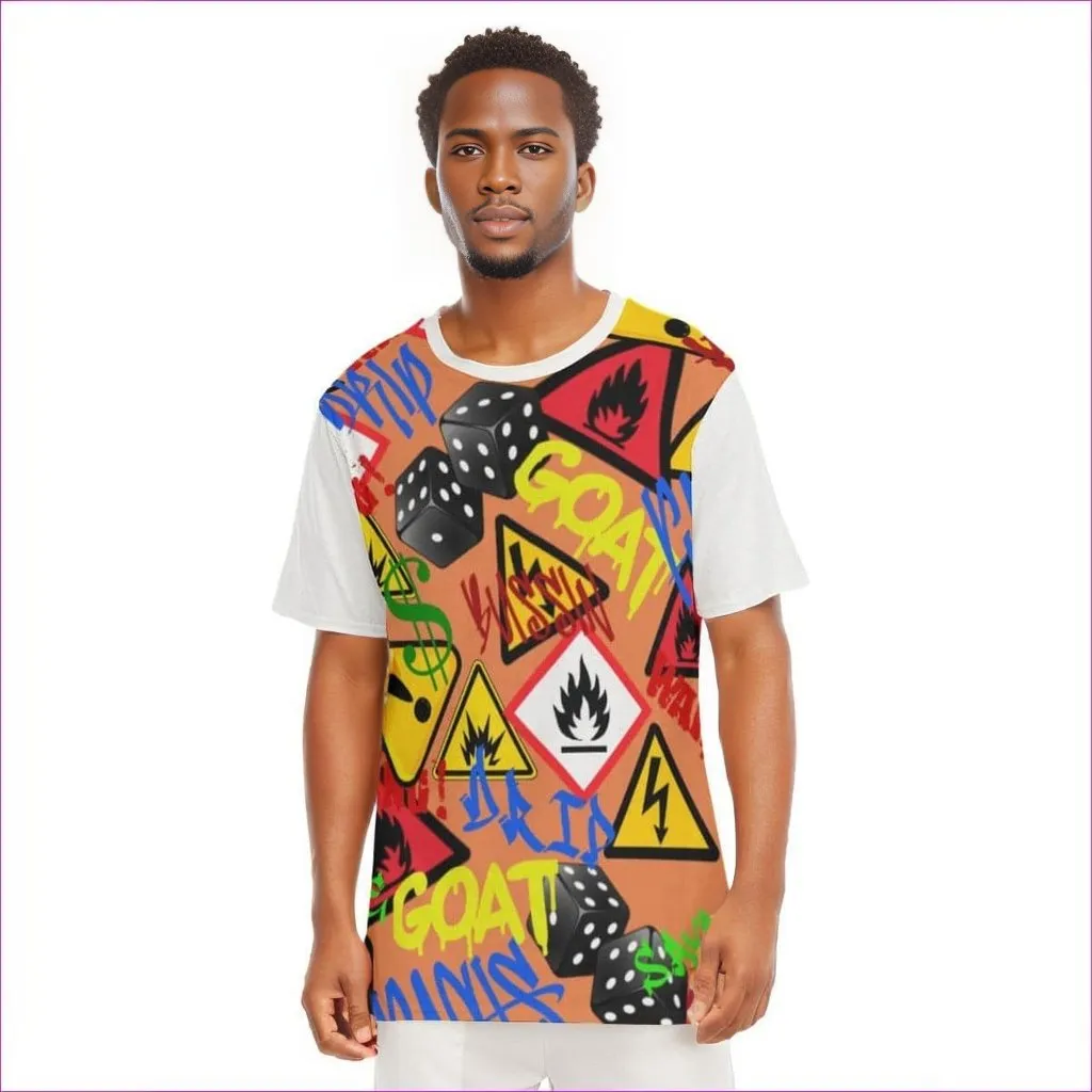 Hazard Men's O-Neck T-Shirt | 100% Cotton