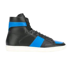 High-top sneakers Saint Laurent Signature Court Classic SL/10H High, black