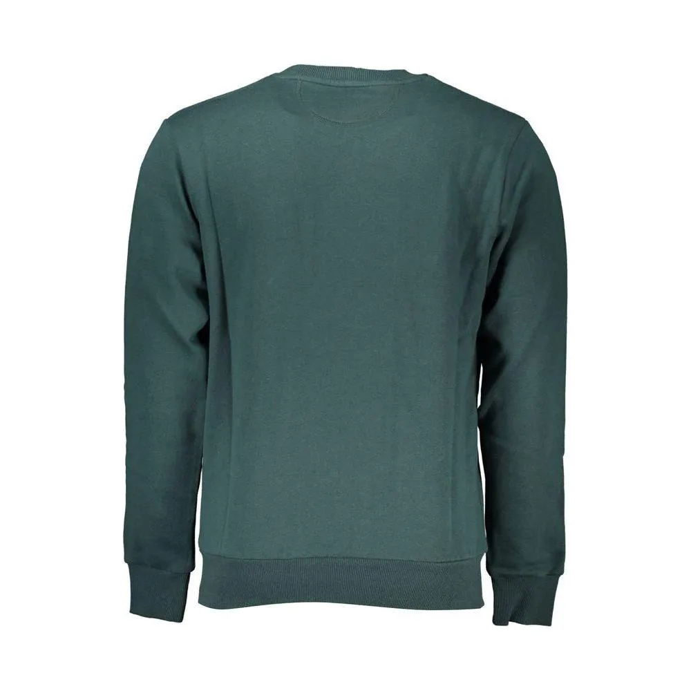 La Martina Emerald Crew Neck Cotton Sweater - Regular Fit