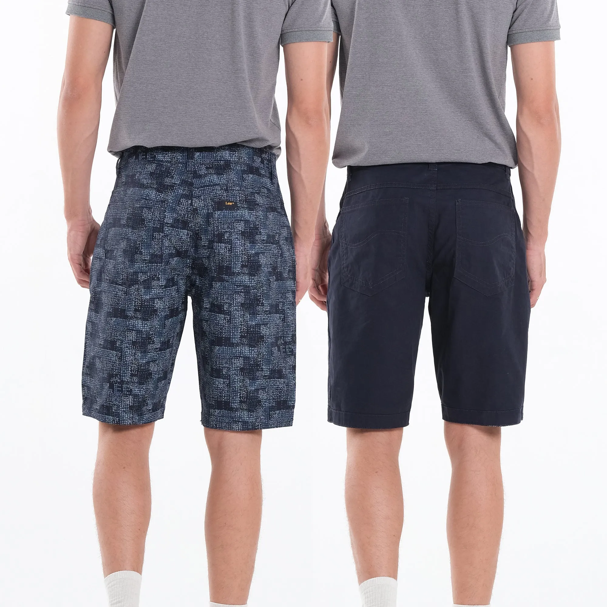 MENS REVERSIBLE PLAIN AND PRINTED SHORTS