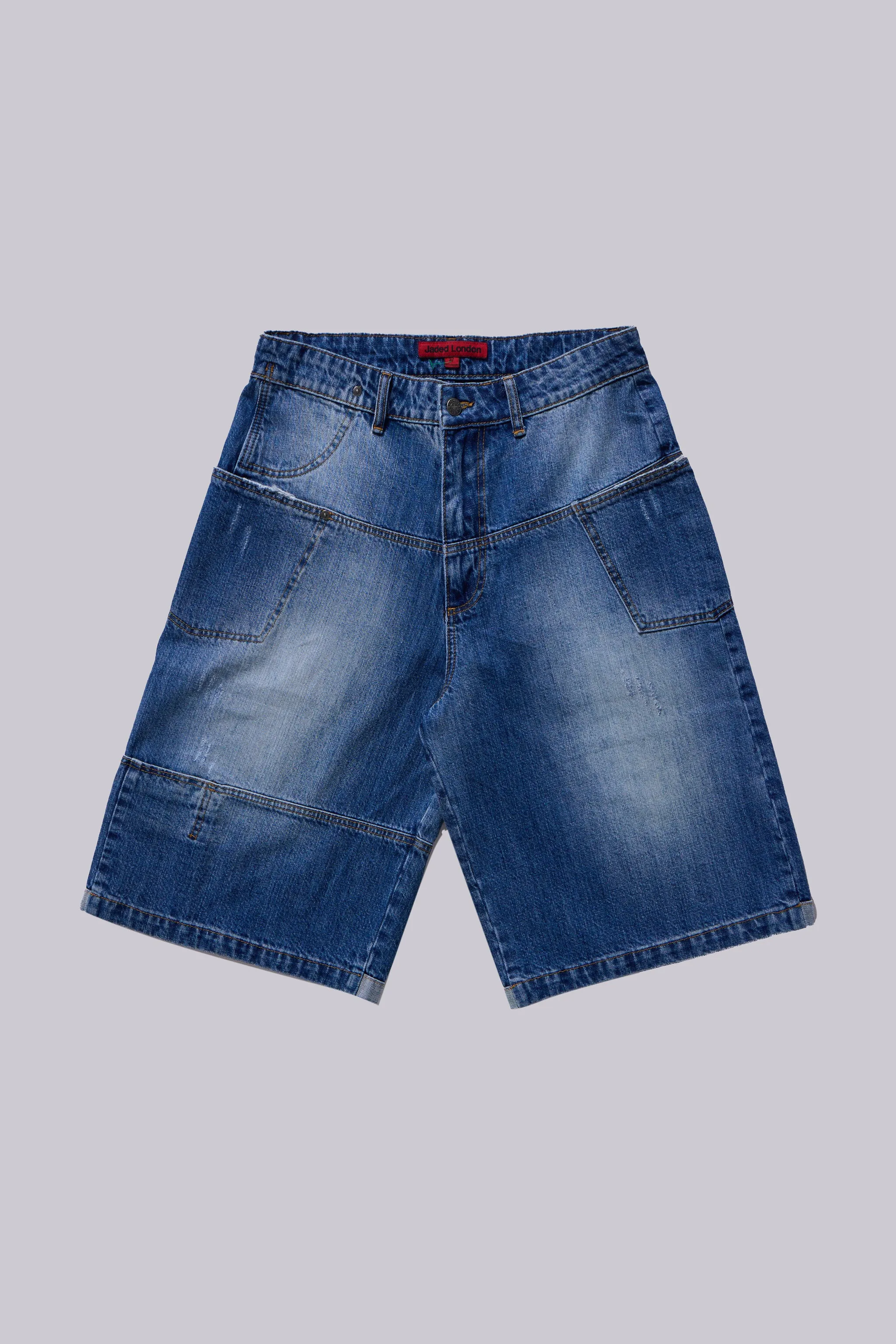 Mid Blue Mason Jorts