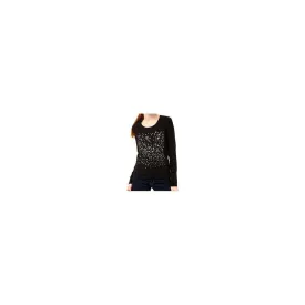 Montana Blu Black Cotton Women Top