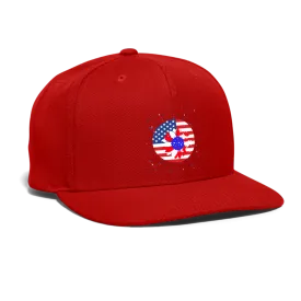 Petal Flag Snapback Baseball Cap - Ships from The US