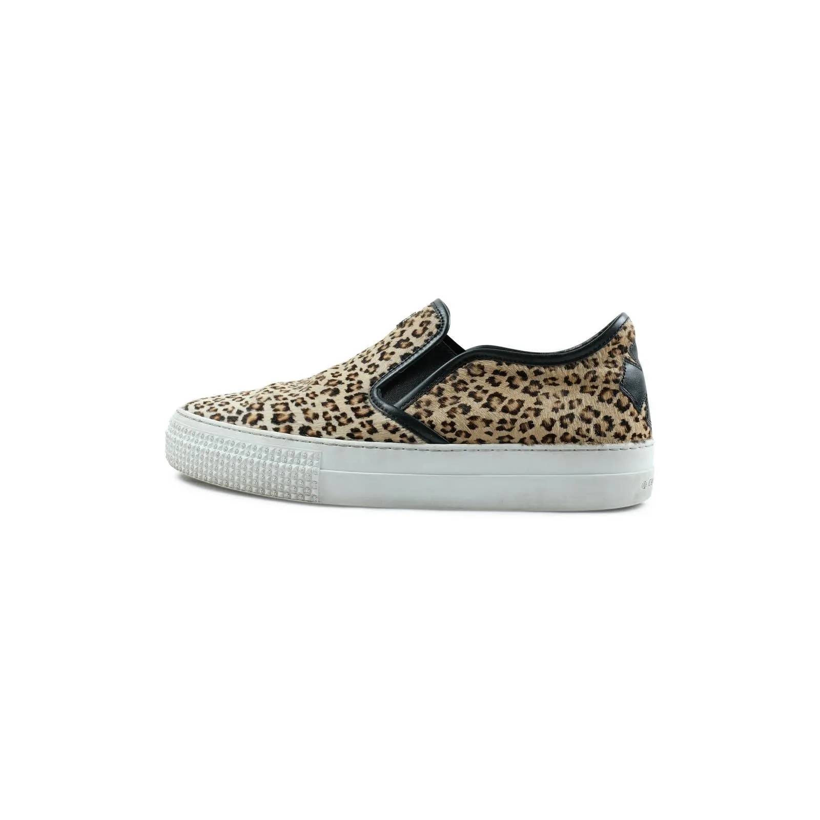 Pony Hair Cheetah Slip Ons