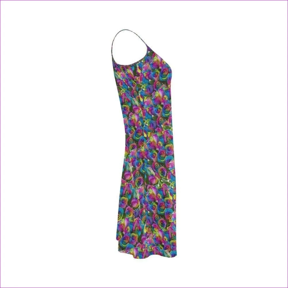 Psy-Rose Womens Slip Dress*