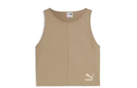 Puma Women's Classic Ribbed Crop Top