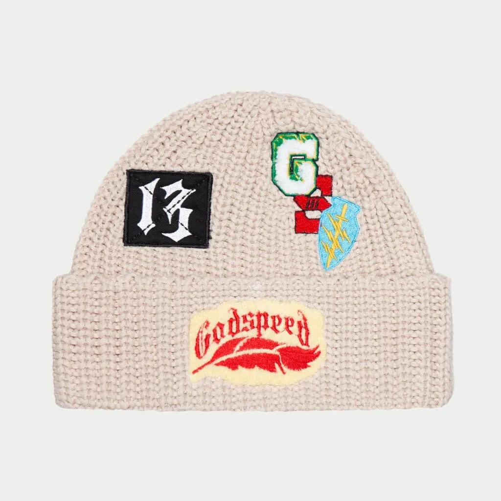 Rugby Patch Work Beanie