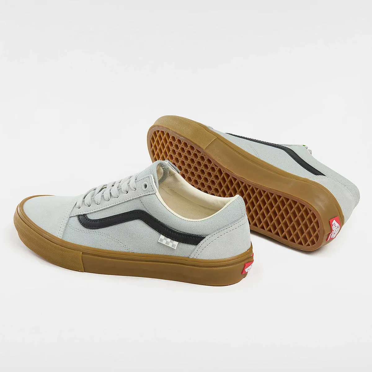 Vans Skate Old Skool Shoes - Grey/Gum