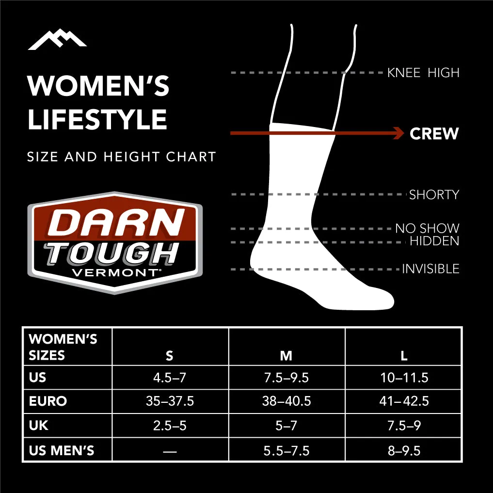 Women's Morgan Crew Lightweight Lifestyle Sock